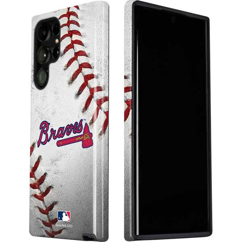 MLB Atlanta Braves Game Ball Galaxy S22 Ultra Pro Case