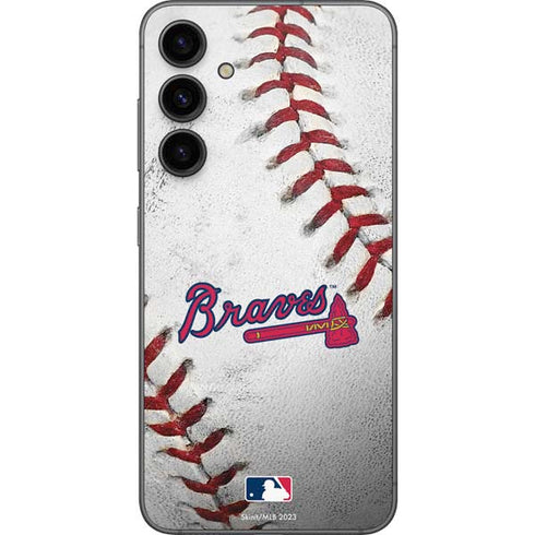 MLB Atlanta Braves Game Ball Galaxy S23 FE Skin