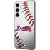 MLB Atlanta Braves Game Ball Galaxy S23 FE Skin
