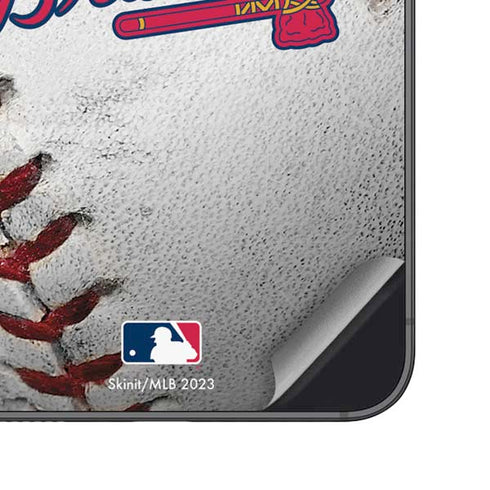 MLB Atlanta Braves Game Ball Galaxy S23 Plus Skin
