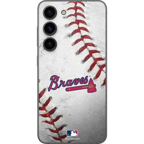 MLB Atlanta Braves Game Ball Galaxy S23 Skin