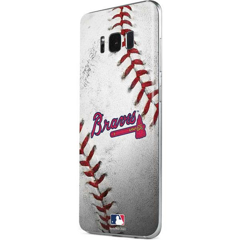MLB Atlanta Braves Game Ball Galaxy S8 Skin