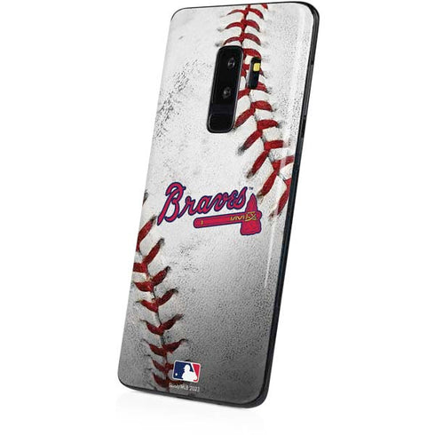 MLB Atlanta Braves Game Ball Galaxy S9 Plus Skin
