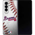 MLB Atlanta Braves Game Ball Galaxy Z Fold4 5G Skin
