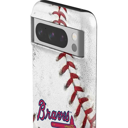 MLB Atlanta Braves Game Ball Google Pixel 8 Pro Impact Case