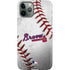 MLB Atlanta Braves Game Ball iPhone 11 Pro Lite Case