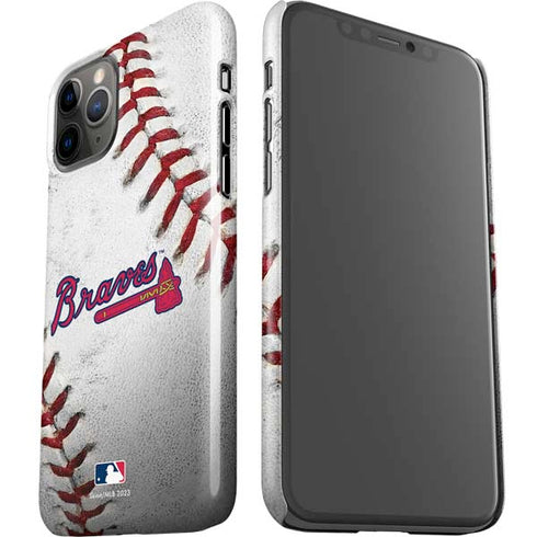 MLB Atlanta Braves Game Ball iPhone 11 Pro Lite Case