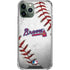 MLB Atlanta Braves Game Ball iPhone 11 Pro Max Clear Case