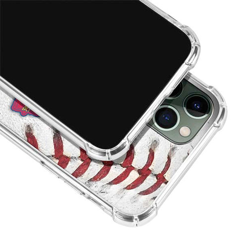 MLB Atlanta Braves Game Ball iPhone 11 Pro Max Clear Case