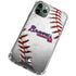 MLB Atlanta Braves Game Ball iPhone 11 Pro Max Clear Case