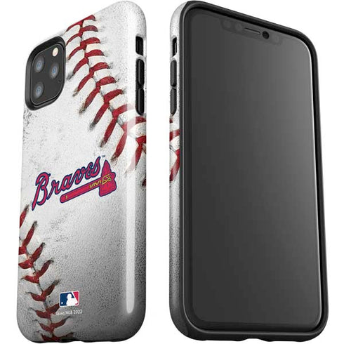 MLB Atlanta Braves Game Ball iPhone 11 Pro Max Impact Case