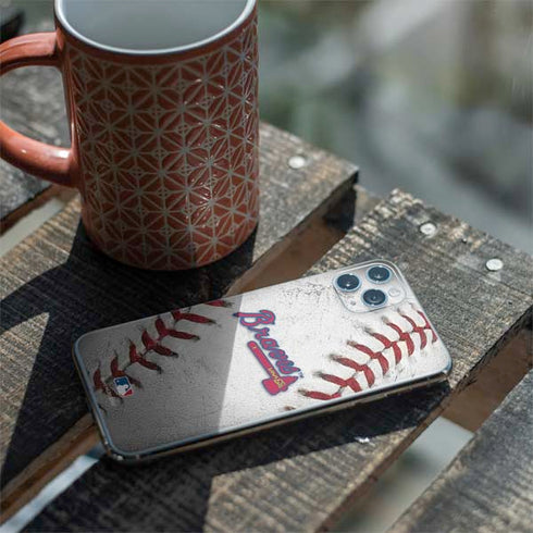 MLB Atlanta Braves Game Ball iPhone 11 Pro Max Skin