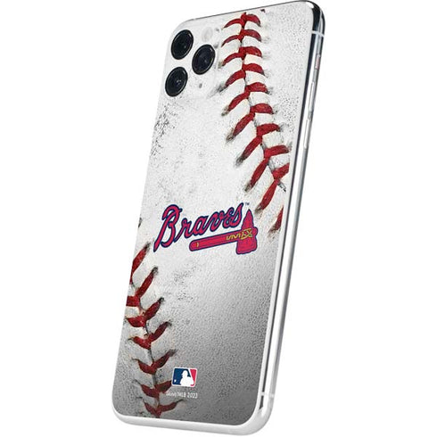 MLB Atlanta Braves Game Ball iPhone 11 Pro Max Skin