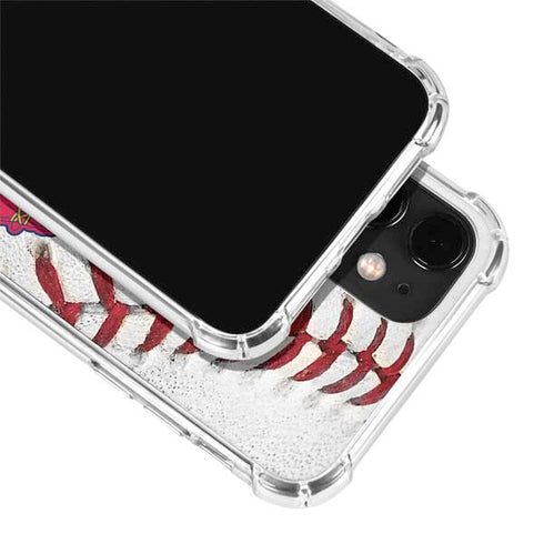 MLB Atlanta Braves Game Ball iPhone 12 Clear Case