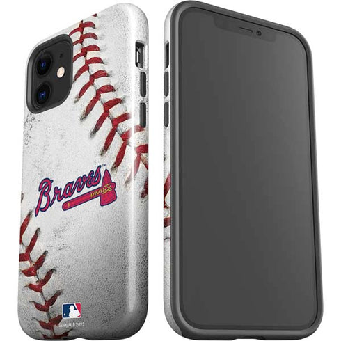 MLB Atlanta Braves Game Ball iPhone 12 Impact Case