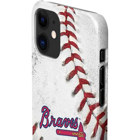 MLB Atlanta Braves Game Ball iPhone 12 Mini Lite Case