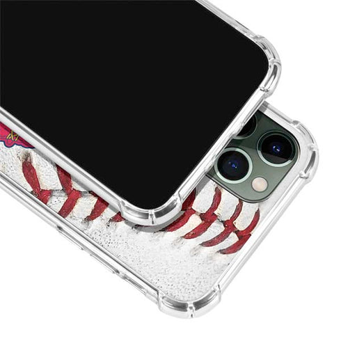 MLB Atlanta Braves Game Ball iPhone 12 Pro Clear Case