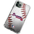 MLB Atlanta Braves Game Ball iPhone 12 Pro Clear Case