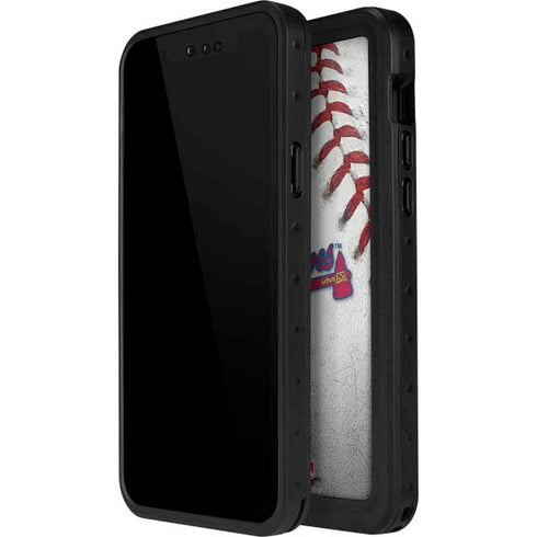 MLB Atlanta Braves Game Ball iPhone 12 Pro Waterproof Case