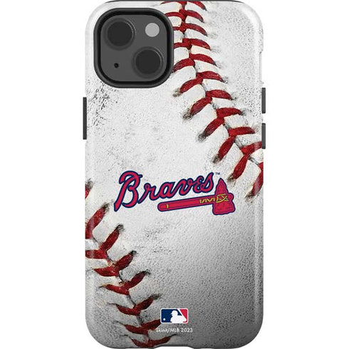 MLB Atlanta Braves Game Ball iPhone 15 Impact Case