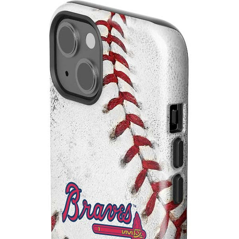 MLB Atlanta Braves Game Ball iPhone 15 Impact Case
