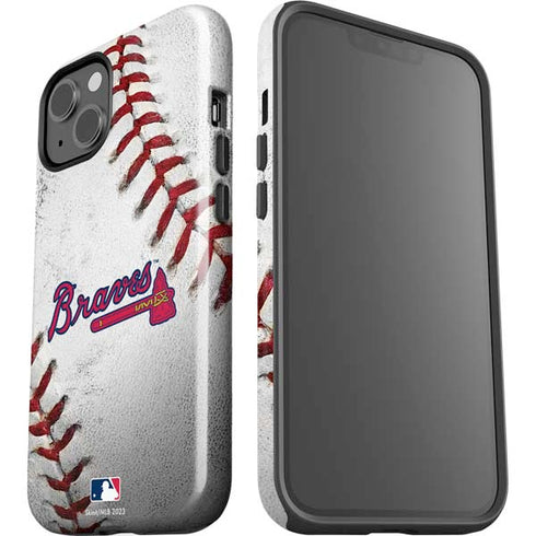MLB Atlanta Braves Game Ball iPhone 15 Impact Case