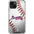 MLB Atlanta Braves Game Ball iPhone 15 Plus Clear Case