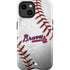 MLB Atlanta Braves Game Ball iPhone 15 Plus Impact Case