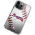 MLB Atlanta Braves Game Ball iPhone 14 Pro Clear Case