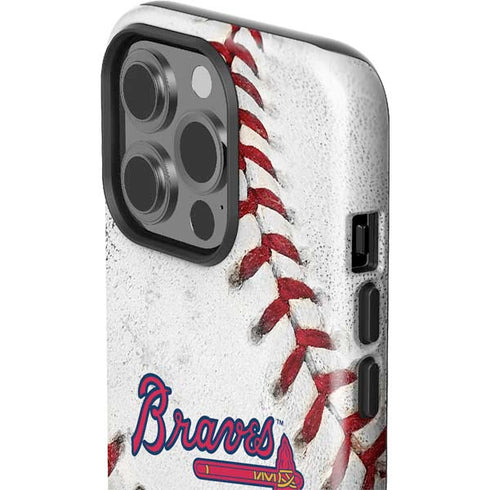 MLB Atlanta Braves Game Ball iPhone 15 Pro Impact Case