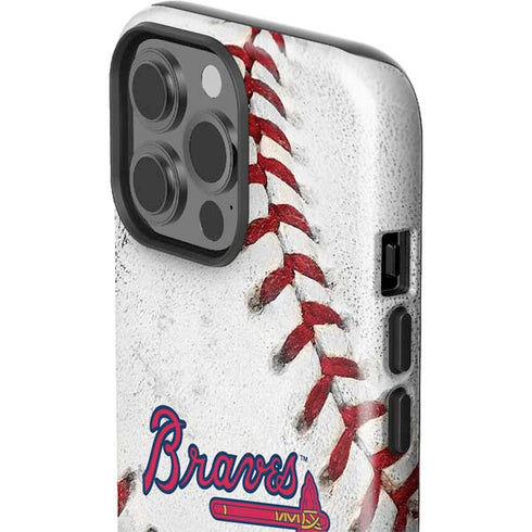 MLB Atlanta Braves Game Ball iPhone 15 Pro Max Impact Case