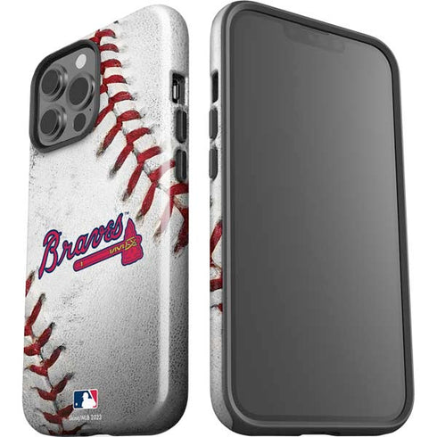 MLB Atlanta Braves Game Ball iPhone 14 Pro Max Impact Case