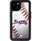 MLB Atlanta Braves Game Ball iPhone 15 Plus Waterproof Case