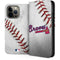 MLB Atlanta Braves Game Ball iPhone 15 Pro Max Folio Case