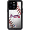 MLB Atlanta Braves Game Ball iPhone 15 Pro Waterproof Case