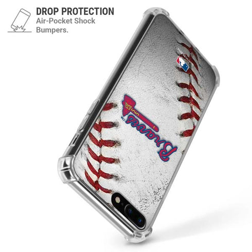 MLB Atlanta Braves Game Ball iPhone 7/8 Plus Clear Case