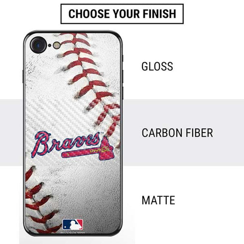 MLB Atlanta Braves Game Ball iPhone SE (2nd & 3rd Gen) Skin