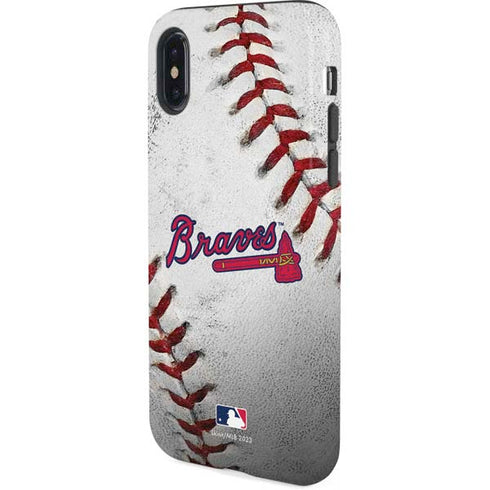 MLB Atlanta Braves Game Ball iPhone X Pro Case