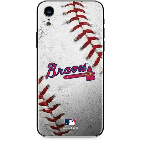 MLB Atlanta Braves Game Ball iPhone XR Skin