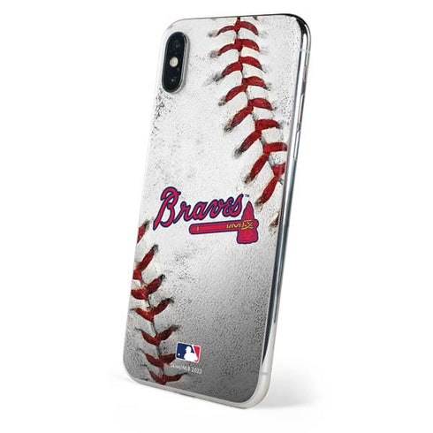 MLB Atlanta Braves Game Ball iPhone XS Max Skin