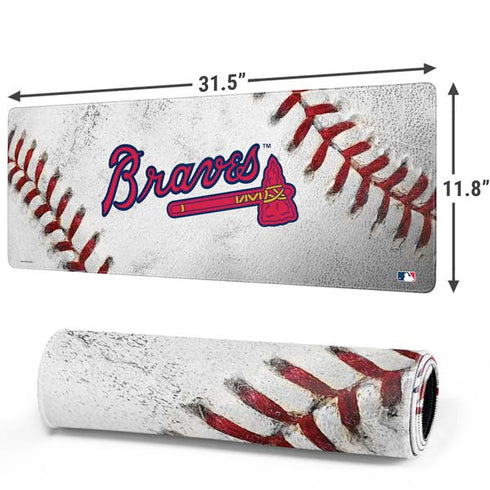 MLB Atlanta Braves Game Ball Gaming Mouse Pad
