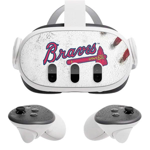 MLB Atlanta Braves Game Ball Meta Quest 3 Skin