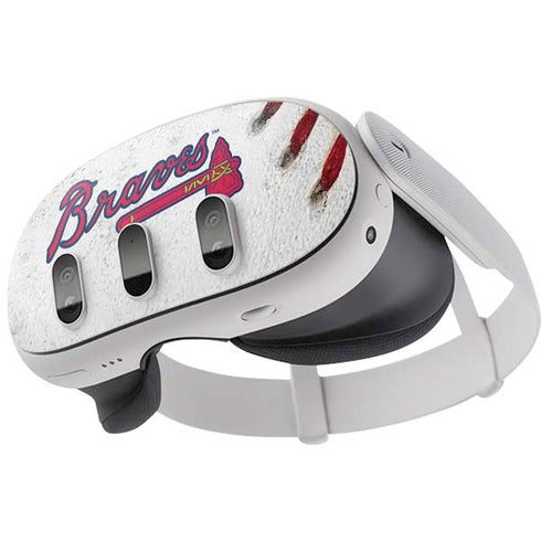 MLB Atlanta Braves Game Ball Meta Quest 3 Skin