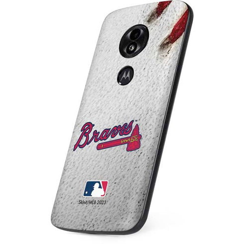 MLB Atlanta Braves Game Ball Moto E5 Play Skin