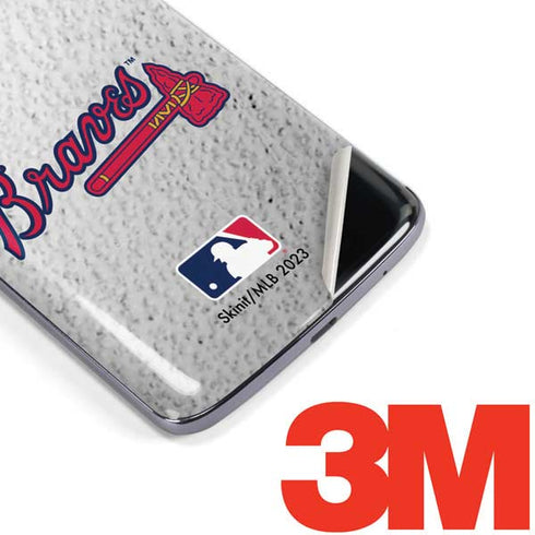 MLB Atlanta Braves Game Ball Moto E5 Plus Skin
