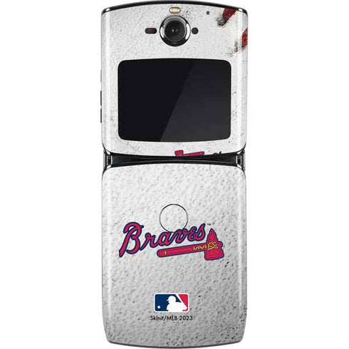 MLB Atlanta Braves Game Ball Motorola RAZR Skin