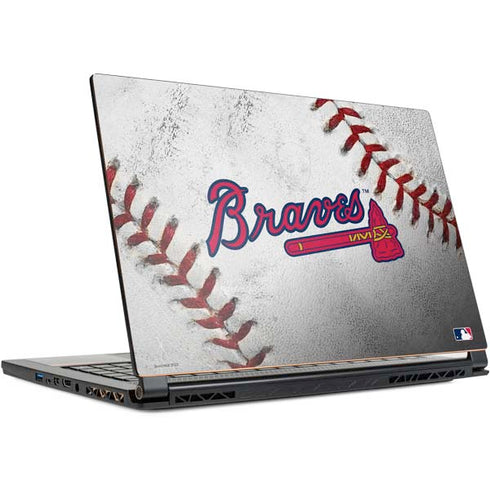 MLB Atlanta Braves Game Ball MSI GS65 Stealth Laptop Skin