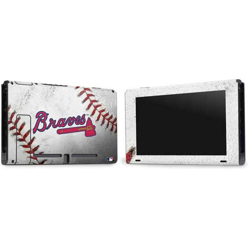 MLB Atlanta Braves Game Ball Nintendo Switch Bundle Skin