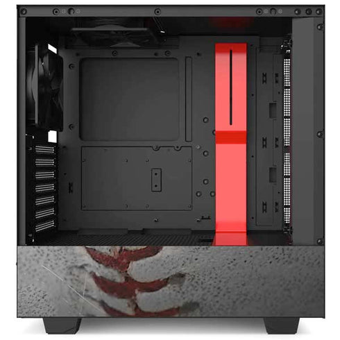 MLB Atlanta Braves Game Ball NZXT H510 Compact ATX Mid-Tower Case Skin