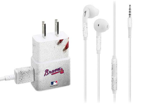 MLB Atlanta Braves Game Ball Phone Charger Skin